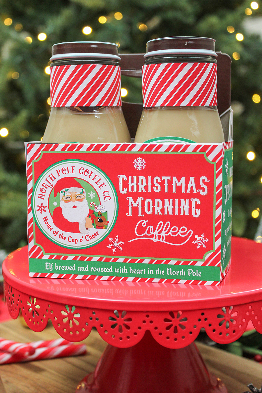 Christmas Morning Coffee Gift Idea - Just Add Confetti