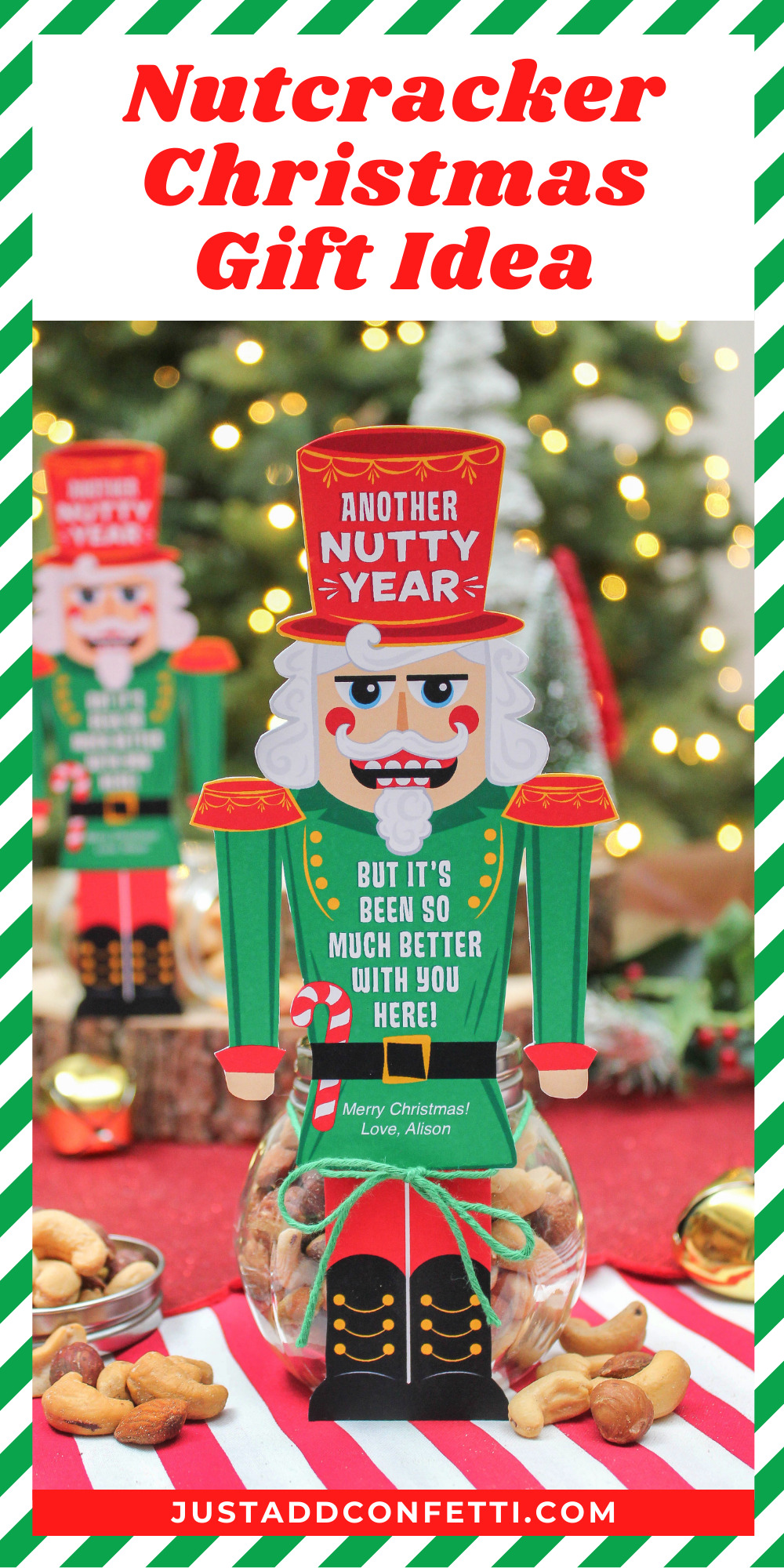 Another Nutty Year: Nut Themed Christmas Gift Idea - Just Add Confetti